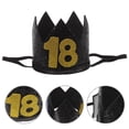 thumbnail image 2 of Weiweiguan 1PC Birthday Party Hat Party Decorative Tiara Crown Eye-Catching Hat Crown, 2 of 7