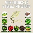 thumbnail image 6 of SVATV Black Henna Hair Colour with Goodness of 9 Herbs | Black Henna Mehndi for Hair, Make Hair Soft & Shiner Natural Hair Color for Men & Women 227g ,08oz, 6 of 9