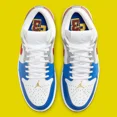 thumbnail image 4 of Ni - ke Ni - ke Air Jordan 1 Low SE Men's Sizes Philippines White Red Blue FN8901-164 nby, 4 of 5