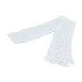 thumbnail image 1 of White Lace Trim, White Lace Ribbon Pure Cotton  For Wedding For Party, 1 of 8