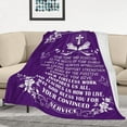 thumbnail image 3 of Gift for Pastors Wife Throw Blanket, A Great Appreciation Gift Idea for Pastors Wives,to Our Pastor''s Wife Blanket Gifts 50 * 60in, 3 of 6