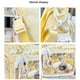 thumbnail image 2 of Guardurnaity Bolso de hombro de nailon con volantes de encaje, estilo moderno y elegante, con correa ajustable. Bolsas de mensajero y de hombro amarillo, 2 of 6