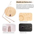 thumbnail image 4 of UWEHBD Cobre Varillas Radiestesia, Pendulo adivinacion, 2 Varillas de Puesta a Tierra, p&eacute;ndulo de Masa, tapete de adivinaci&oacute;n con Bolsa, esp&iacute;ritu de Mago del Agua, Tes, 4 of 7