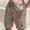 A_ Khaki, variant on Fashion YLSDY Men's Casual Beach Shorts Fashion Vertical Stripes Shorts Drawstring Straight Leg Pant Simple Thin Pants with Pockets Navy XL