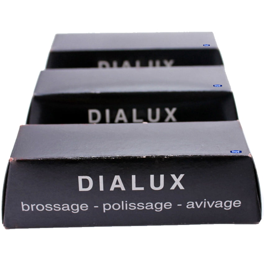 Black Dialux Silver Polishing Compound 3 Bars Noir Premium Polish Jewelry Metals