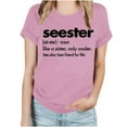 thumbnail image 5 of Fesfesfes Tshirts Shirts for Women's Fashion Crewneck Printed Short Sleeve T-shirt Casual Loose Shirt Tops Tee Shirts Womens 3XL(US:14), 5 of 5