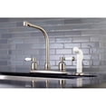 thumbnail image 2 of Kingston Brass FB718DPL Paris Centerset Kitchen Faucet, Brushed Nickel, 2 of 2