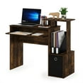 thumbnail image 7 of Furinno Econ Multipurpose Home Office Computer Writing Desk with Bin, Amber Pine/Black, 7 of 7