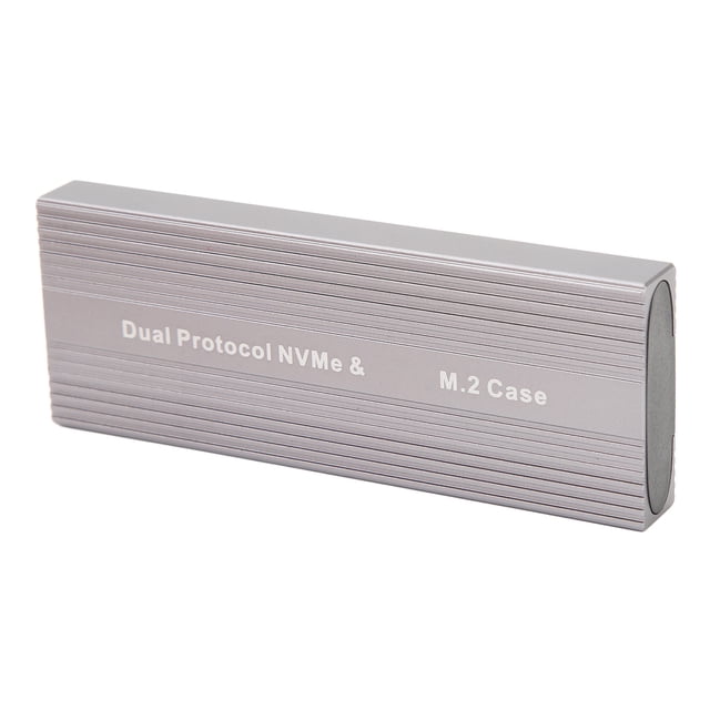 Caja De Unidad De Estado Sólido, Chip JMS581D M.2 Nvme PCIE NGFF SSD Caja Compatible Con UASP Hasta 10 Gbps Para 2242 Para 2280