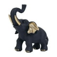 thumbnail image 2 of Elegant Elephant Resin Desktop Ornament - Unique Home Decoration Figurine for Shelf Display Stylish Décor for Living Rooms and More, 2 of 6