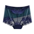 thumbnail image 2 of Zorckvet Panties for Women High Waist Underwear Lace Tummy Control Womens Briefs Breathable, 2 of 3