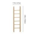thumbnail image 4 of 2 Pcs Échelle Mini Maison de Poupée Échelle en Bois Mini Modèle de Décoration de Paysage, 4 of 8