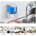 thumbnail image 3 of Dispensador de Jabón Automático de 700 ml sin Contacto Brandtrendy Montaje para pared IP44 Impermeable, 3 of 5
