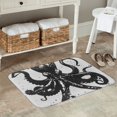 thumbnail image 7 of Fuzoiu Abstract Ink Octopus Print Door Mat Outdoor Indoor Welcome Mats, Front Doormat,Flannel Non Slip Durable Entrance Rugs for Front Door, Inside Outside Entry, Porch, Resist Dirt,16x24in, 7 of 7