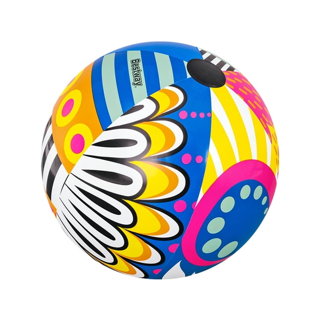 Pelota De Playa Inflable Colorida Jumbo Bestway Plástico Resistente