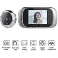 thumbnail image 2 of 26-27 Wireless Cat'S Eye Home Electronic Doorbell (Silver), 2 of 5