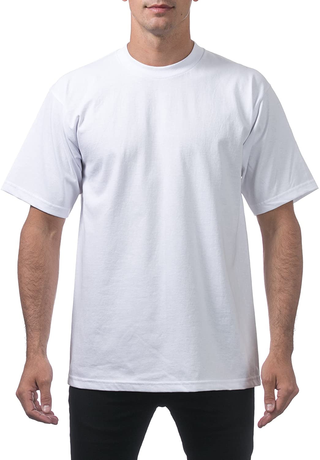 Mens Tshirt Crew Neck T-Shirt T Shirt Top Plain Cotton Short Sleeve Summer Pack