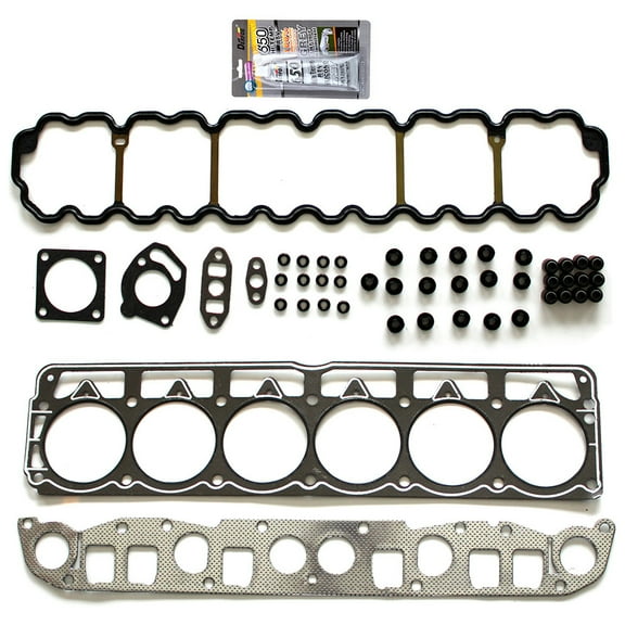 ECCPP Engine Replacement Head Gasket Sets Compatible with 1999 2000 2001 for Jeep for Cherokee 4-Door 4.0L Sport Sport Utility