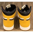 thumbnail image 4 of N I-K-E A i r-Jor-dan 1 ‘Taxi’ Yellow Toe Sneakers 555088-711 Men’s Size 10.5 BNIB, 4 of 6