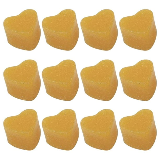 12x DIY cera tinte concentración hecho cera bloque de color de apariencia de Amarillo