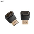 thumbnail image 1 of 90/270 Degree HDMI Adapter Male to Female L-type, 1 of 2