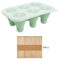 thumbnail image 3 of Popsicles Molds Popsicle Molds Ice Molds Ice Pop Mold Popsicle Molds of Badminton Molds for Popsicles On A Tray with A Stick Easy Release Pallets Molds for Ice Cream, 3 of 6