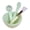 Green, variant on 4PCS Face Mask Mixing Bowl Set DIY Facemask Mixing Tool with Silicone Facial Mask Bowl Makeup Brushes Spatula Beauty Skin Care