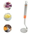 thumbnail image 2 of Stainless Steel Potato Mashers Quality Thickened Potatoes Mud Manual Crusher Kitchen Fruit Vegetable Cutter Tools, 2 of 6