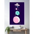 thumbnail image 2 of Alienz R Real Poster Wall Art, Modern Wall Decor For Living Room Bedroom, 12x18 UNFRAMED, 2 of 3