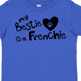 thumbnail image 4 of Inktastic Bestie Frenchie Boys or Girls Toddler T-Shirt, 4 of 5