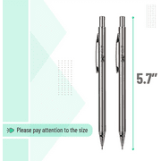 Mr. Pen- Mechanical Pencil, Metal, 0.7mm, 2 Pack, Drafting Pencil, Metal Mechanical Pencils