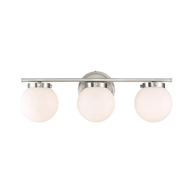 Meridian M80023BN 3 Light Bath Bar - Brushed Nickel
