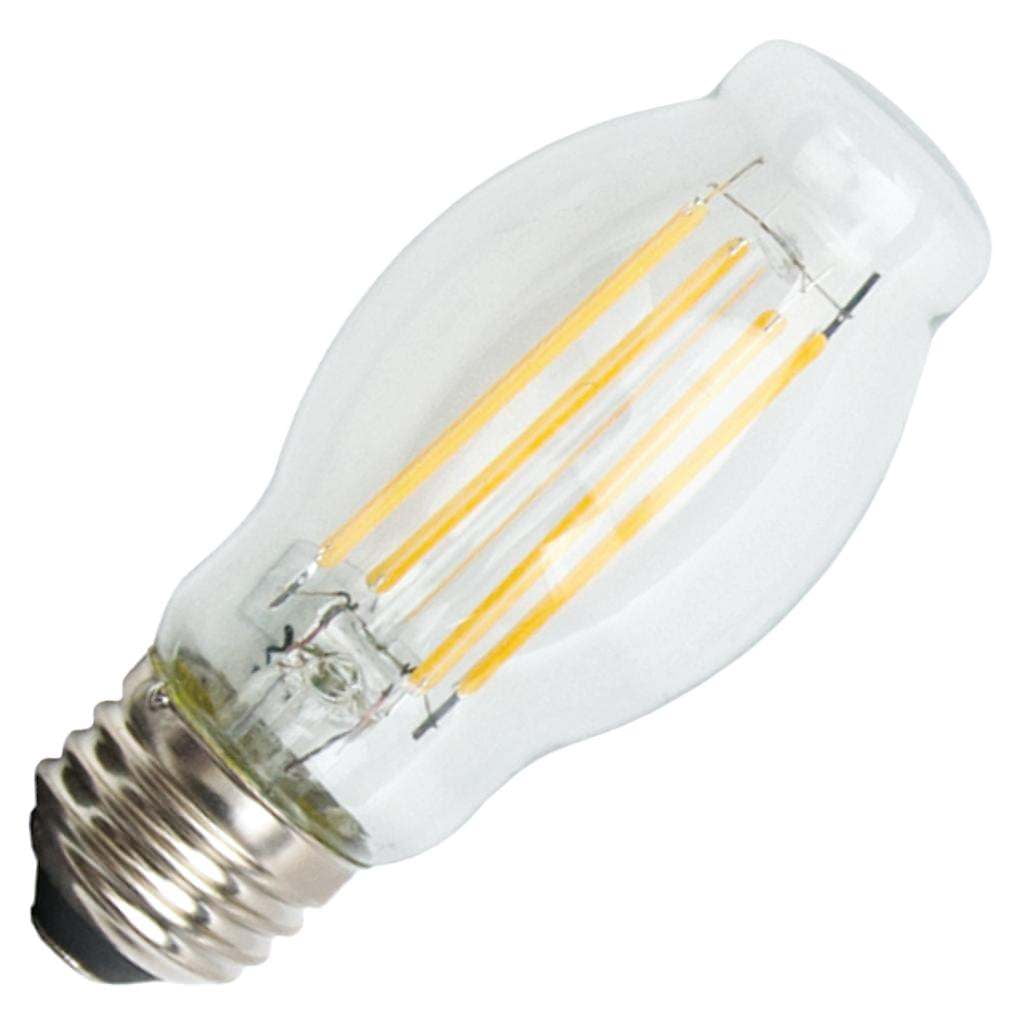 T10 Led Tubular Bulb,80 Watt Incandescent Bulb,8W Dimmable Edison Led Bulb,2500K Warm White 3-Pack Amber Gold Glass ,E26 Medium Base Lamp