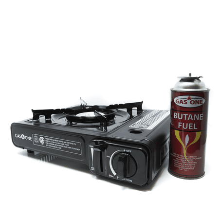 GAS ONE GS-3000 Portable Gas Stove with Carrying Case, 9,000 BTU, CSA Approved