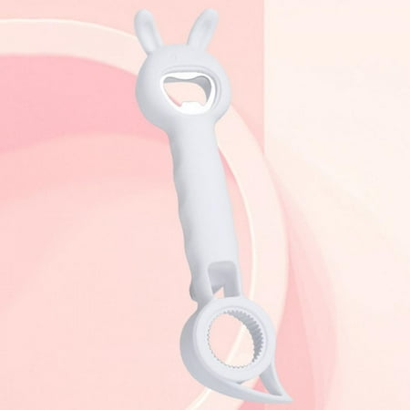 

Topumt Cute Bear Bottle Opener Kitchen 4 in 1 Manual Multifunctional Can Beer Opener for Women Child