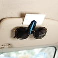 thumbnail image 3 of Clip para gafas y bolígrafo para vehículo, accesorio portátil para visera de coche, ligero Azul, 3 of 5