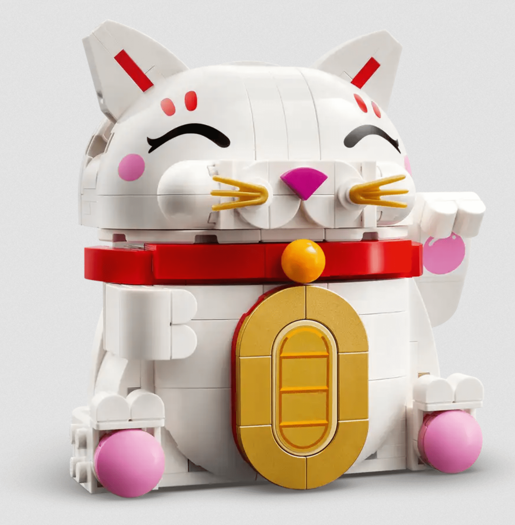 ★luck★ We got lucky with LEGO Brick Headz' new 40436 Lucky Cat