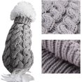 thumbnail image 3 of Suéter de punto para perros, ropa cálida para invierno y primavera para perros y mascotas, suéteres clásicos para perros y gatos para perros pequeños y medianos, 3 of 5