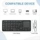 thumbnail image 5 of Mini Teclado Bluetooth, Teclado Inalámbrico Retroiluminado con Aprendizaje IR, Teclado Portátil 2.4G con Panel Táctil para LEGION Go, 5 of 5