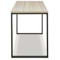 thumbnail image 4 of Signature Design by Ashley Contemporary Waylowe 63" Home Office Desk  Natural/Black, 4 of 6