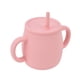 thumbnail image 2 of Vaso de silicona para entrenamiento vaso de pajita de silicona irrompible doble asa con tapa de pajita para bebés de más de 6 meses LYUMO Otros, 2 of 8