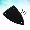 thumbnail image 3 of Eease 2x 3 Hole Triangle Plastic Truss Rod Covers for Electric Guitar (Black), 3 of 5