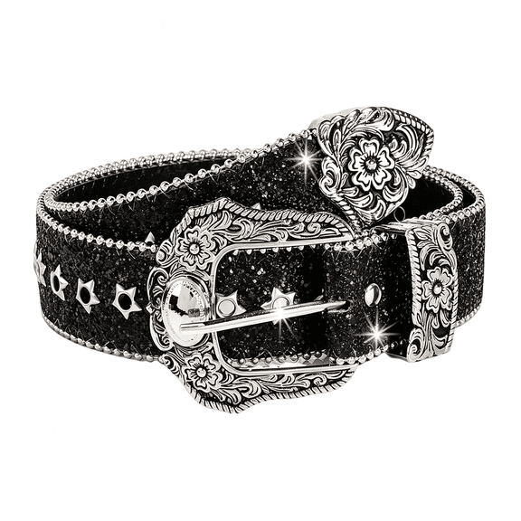 TELOLY Y2K Belt Rhinestone for Women Men,Bedazzled Western Cowgirl Cowboy