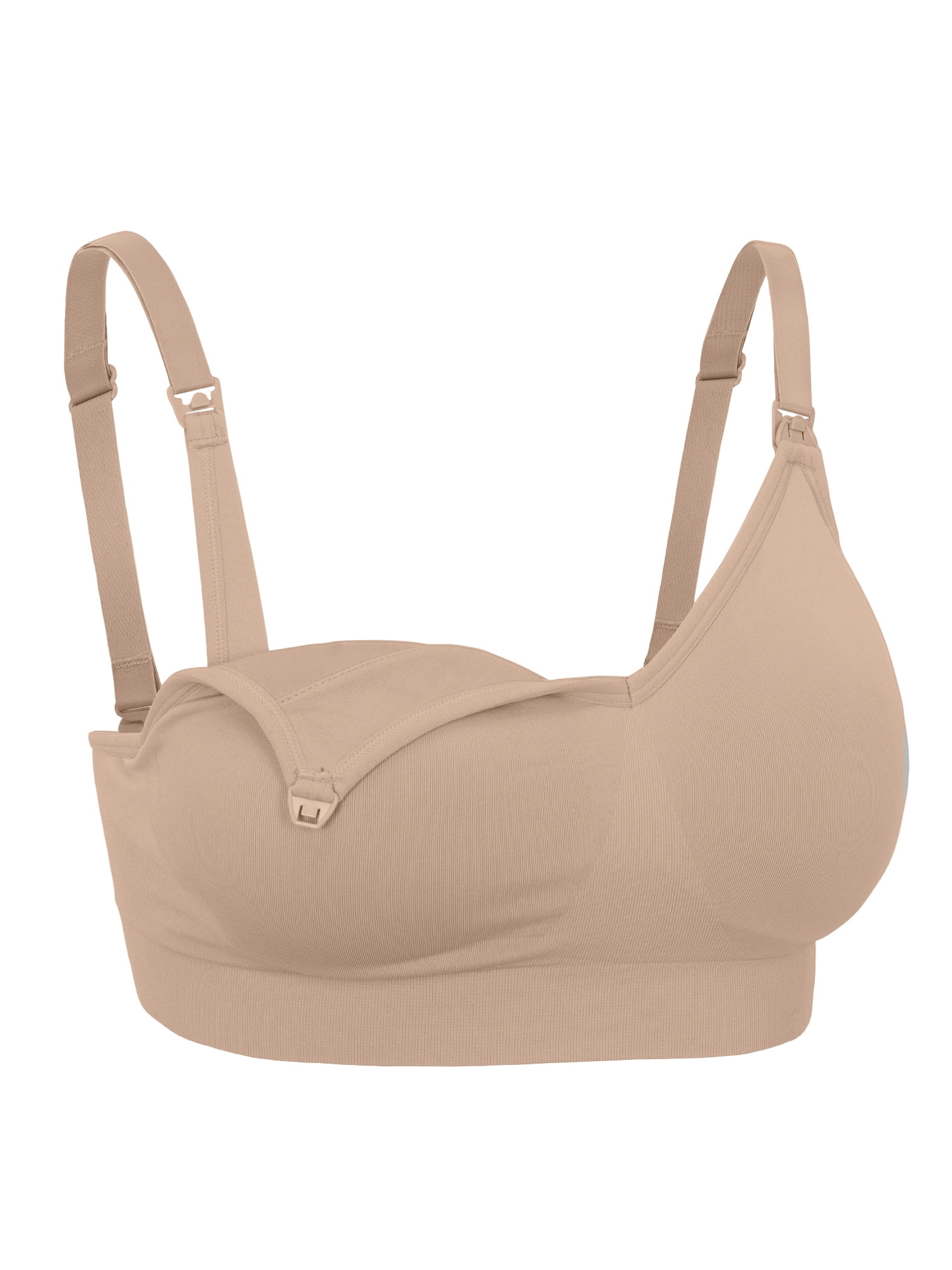 Ingrid & Isabel For Every Belly Women's Maternity & Nursing Seamless Wire free Bra, SizesS-XXXL