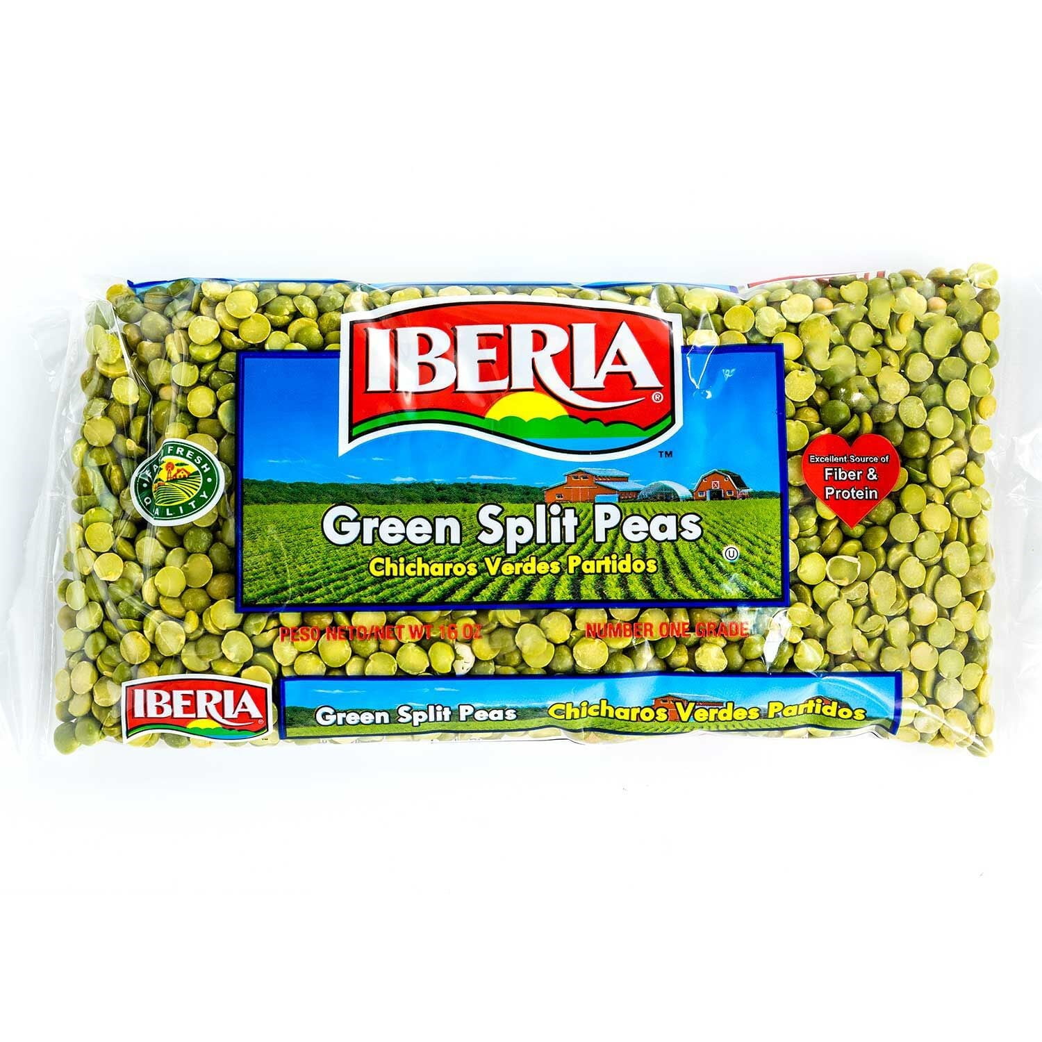 Iberia Green Split Peas, 16 oz