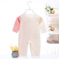 thumbnail image 4 of Vedolay Jumpsuit for Girls Baby Girl Autumn Boys Jumpsuits Long Sleeve Bodysuit Clotheset Pink,90, 4 of 5