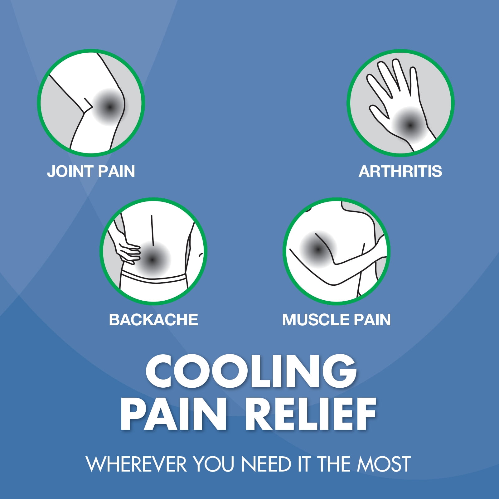 HealthWise Soothing Cold Therapy Gel | 4% Menthol | Vanishing Scent | 3.0 Oz | Arthritis Pain Relief | Topical Analgesic