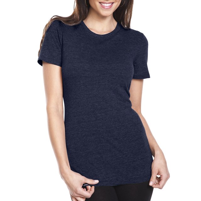 Camiseta de mujer Triblend VINTAGE NAVY XL Ropa de siguiente nivel 6710