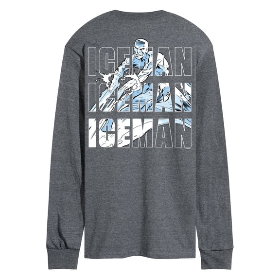 X-Men - Iceman Stack Long Sleeve Graphic T-Shirt