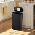 thumbnail image 2 of Bote de basura BestOffice con sensor automático de 50 litros para cocina, oficina, 2 of 7